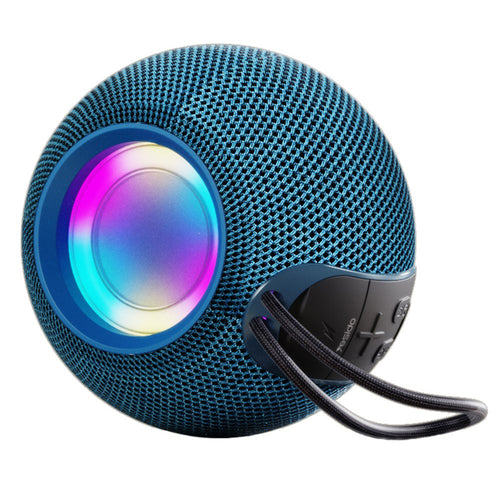 Yesido - Wireless Speaker (YSW13) - Bluetooth 5.1, RGB Lights, Portable, Surround Sound, TF, USB, DC5V, 1200mAh, 5W - Bl