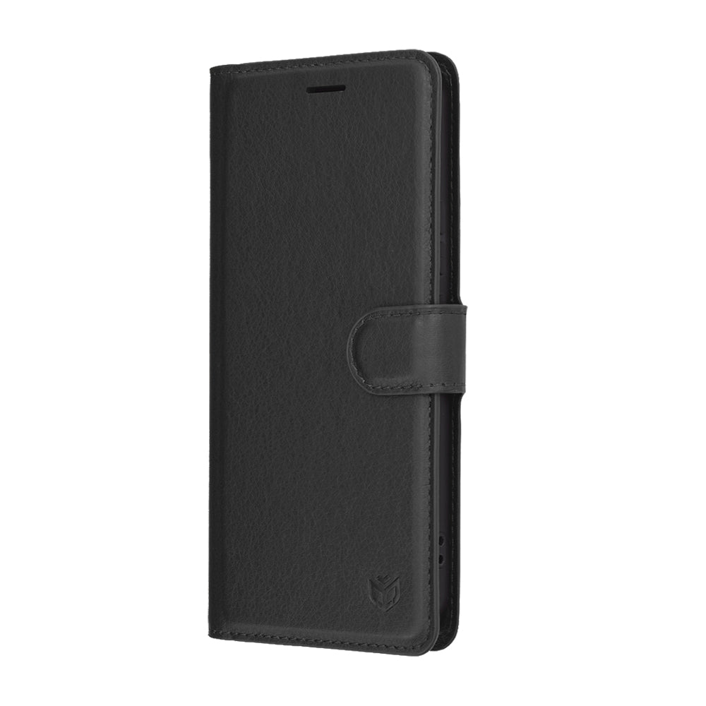 TechSuit Husa de protectie Techsuit Leather Folio compatibil cu Honor 400, Negru – imagine 4