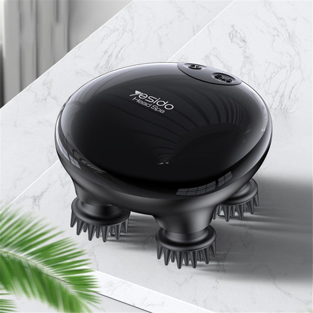 Yesido - Handheld Head Massager (MG04) - with 4 Gear Head Scratcher, Electrical Muscle Stimulation, 1200mAh, 3200RPM - B