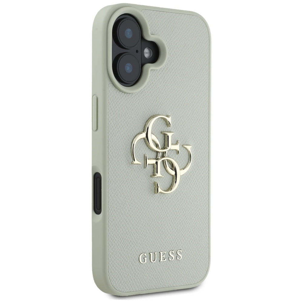 Guess - Hardcase Grained Big 4G Logo Small Classic Logo (GUHCP16SPGT4MBN) - iPhone 16 - Green
