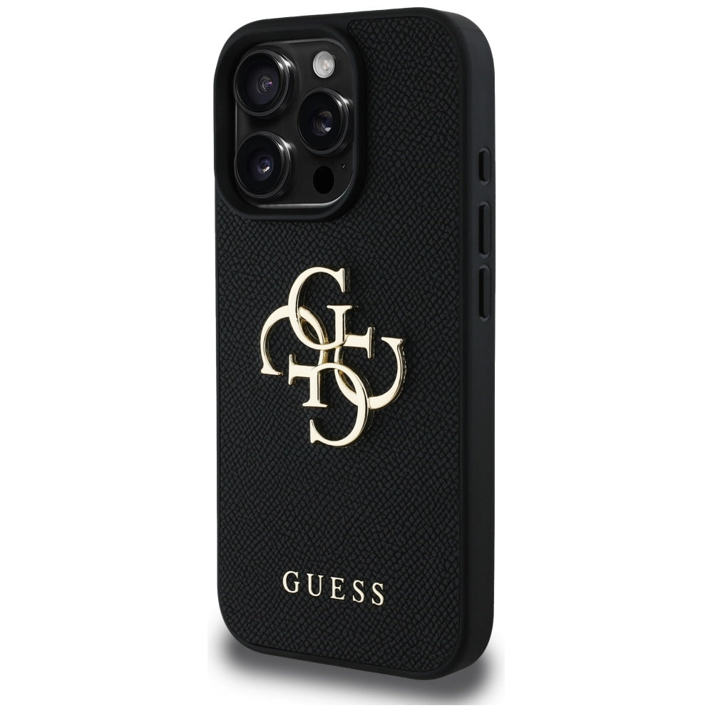 Husa de protectie Guess Hardcase compatibil cu iPhone 16 Pro, Negru