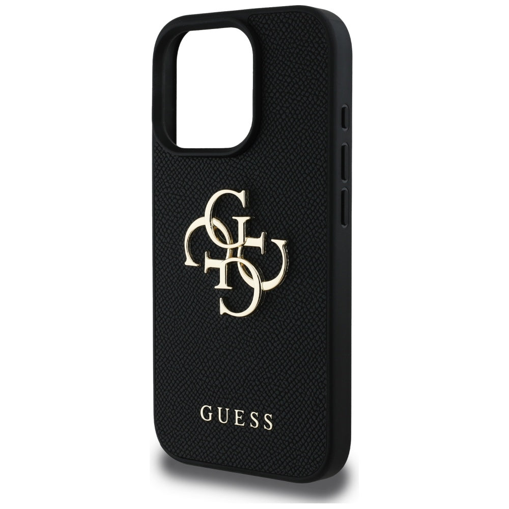 Husa de protectie Guess Hardcase compatibil cu iPhone 16 Pro, Negru