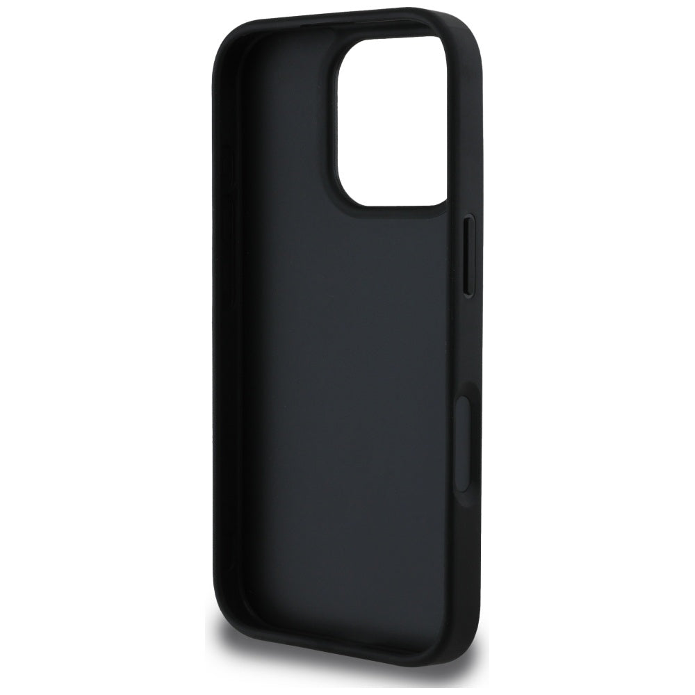 Husa de protectie Guess Hardcase compatibil cu iPhone 16 Pro, Negru