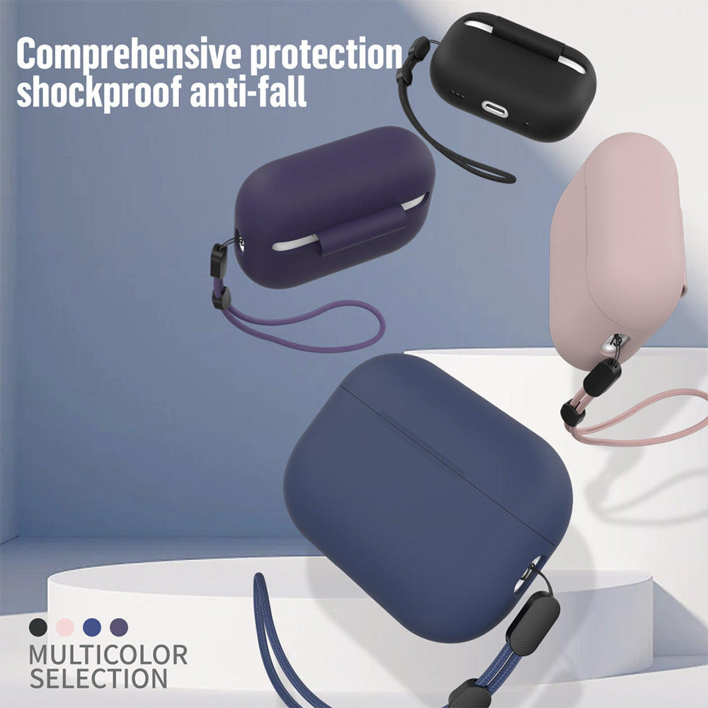 Blueo - Liquid Silicone Protect Case - for AirPods Pro 2 - Purple
