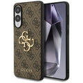 Husa pentru Samsung Galaxy S25 Edge - Guess Hardcase Big 4G Logo Classic Logo (GUHCS25E4GMGBR) - Brown