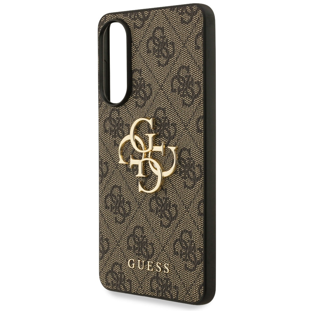 Husa pentru Samsung Galaxy S25 Edge - Guess Hardcase Big 4G Logo Classic Logo (GUHCS25E4GMGBR) - Brown