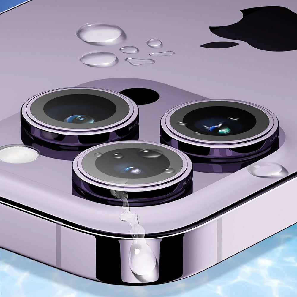 Blueo - Sapphire Crystal Original Lens Glass - iPhone 14 Pro / iPhone 14 Pro Max - Purple