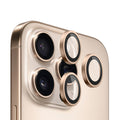 Blueo - 99 Anti-Reflective Lens Glass - iPhone 15 Pro /iPhone 15 Pro Max /iPhone 16 Pro /iPhone 16 Pro Max - Golden Tita