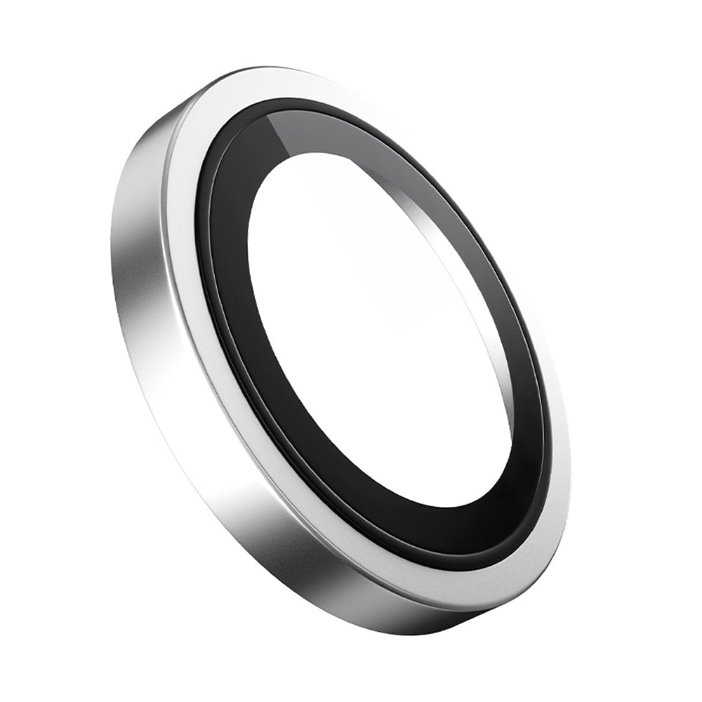 Blueo - Original Metal Frame Lens Protector - iPhone 16 / iPhone 16 Plus - Silver