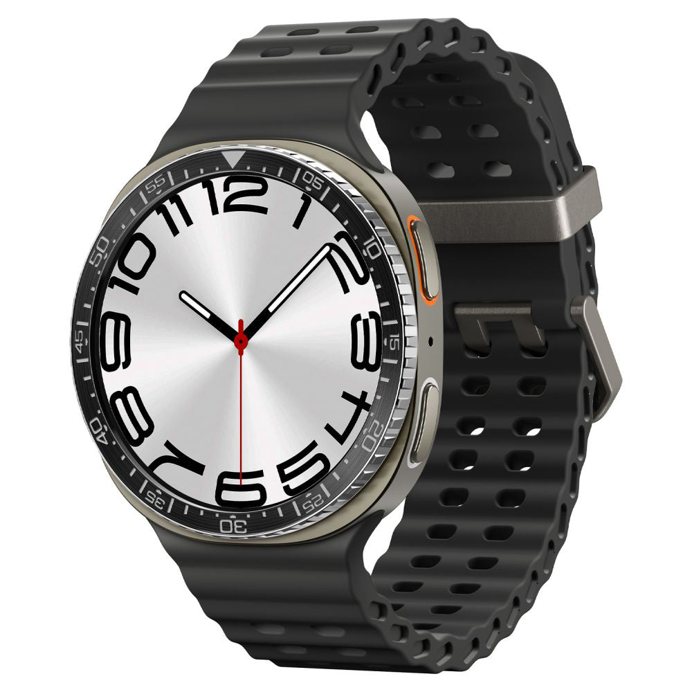 Spigen - Bezel Tune Diver (ACS10008) - for Samsung Galaxy Watch8 44mm, Stainless Steel - Black