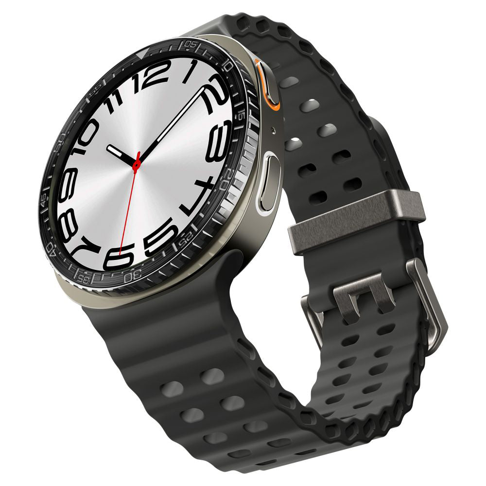 Spigen - Bezel Tune Diver (ACS10008) - for Samsung Galaxy Watch8 44mm, Stainless Steel - Black