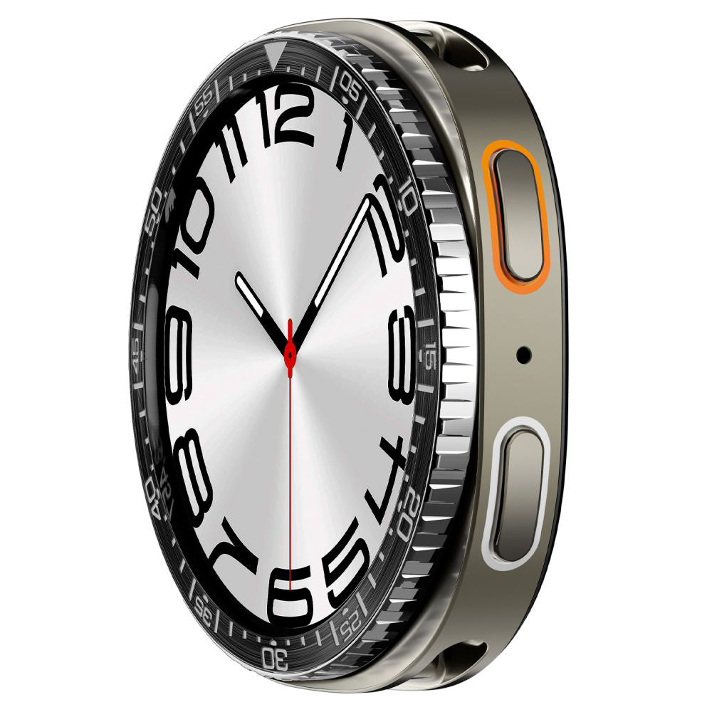 Spigen - Bezel Tune Diver (ACS10008) - for Samsung Galaxy Watch8 44mm, Stainless Steel - Black