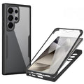 Techsuit - ColorVerse 360 Series + Screen Protector - Samsung Galaxy S25 Ultra - Black