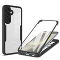 Techsuit - ColorVerse 360 Series + Screen Protector - Samsung Galaxy S25 - Black