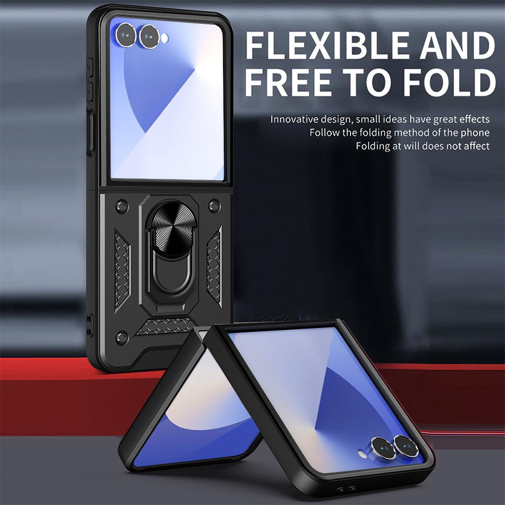 Techsuit - CamShield Series - Samsung Galaxy Z Flip7 - Blue