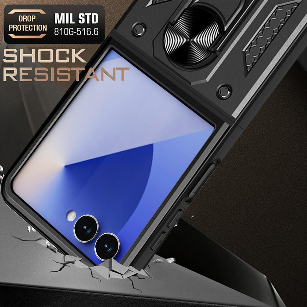 Techsuit - CamShield Series - Samsung Galaxy Z Flip7 - Blue