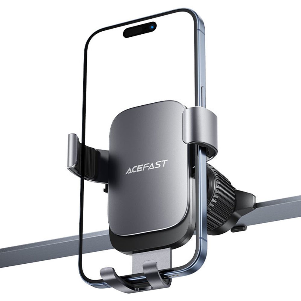 Acefast - Gravity Car Holder (D59) - for Air Vent, Stable Grip, Adjustable, Anti-shake, 4.7–6.9inches Phones, RoHS - Gra