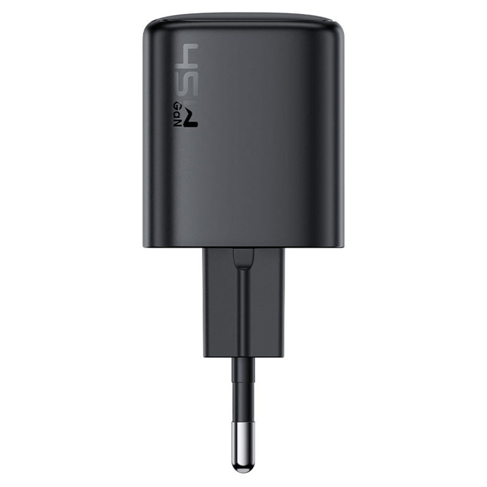 Acefast Incarcator Acefast (A119), GaN Technology, Fast Charge, PD45W, Mini Design, Single USB-C Output, Negru – imagine