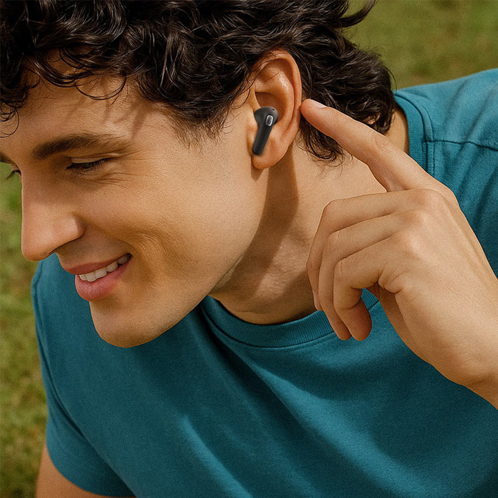 Acefast - Wireless Earbuds (W4) - In-ear TWS, BT v5.4, ENC Noise Cancelling, with Built-in Phone Stand, IPX4, 350mAh - B