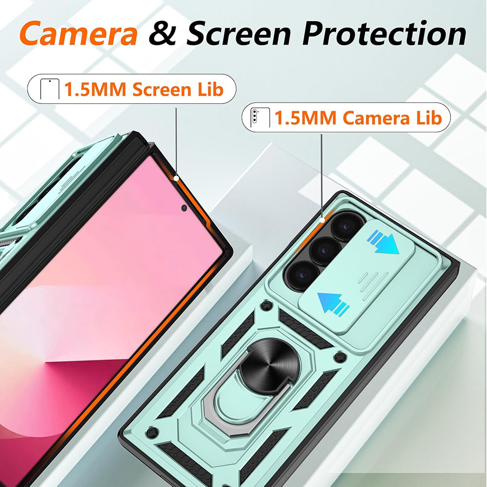 Techsuit - CamShield Series - Samsung Galaxy Z Fold6 - Green