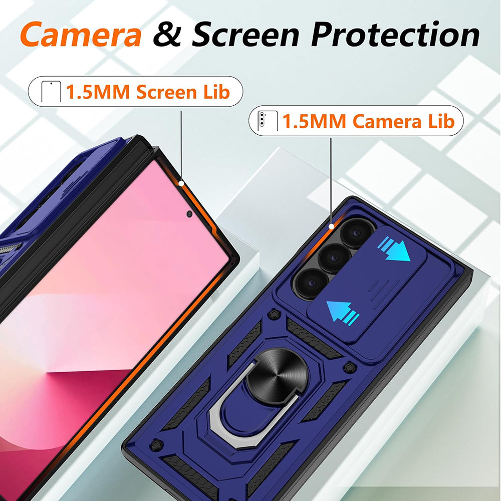 Techsuit - CamShield Series - Samsung Galaxy Z Fold6 - Blue