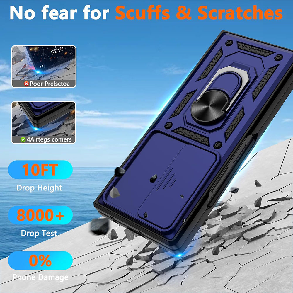 Techsuit - CamShield Series - Samsung Galaxy Z Fold6 - Blue