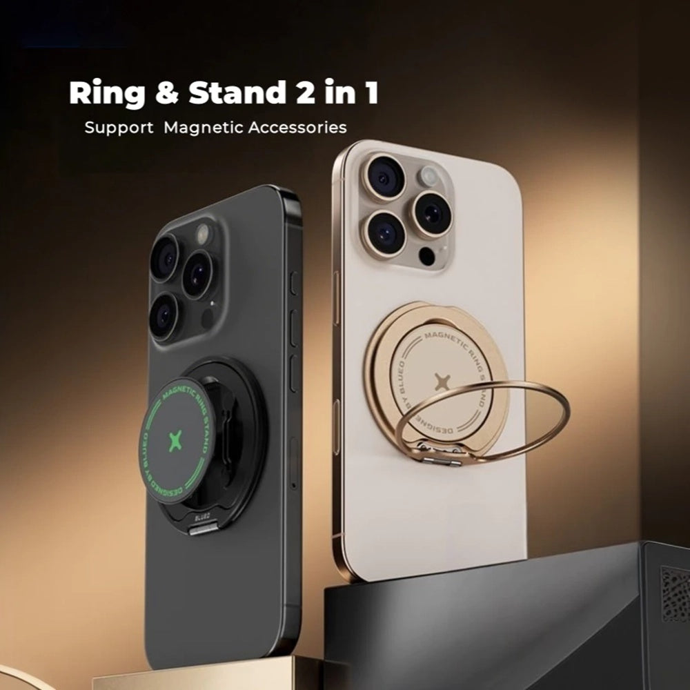 Blueo - Slim Magnetic Ring Holder - Golden