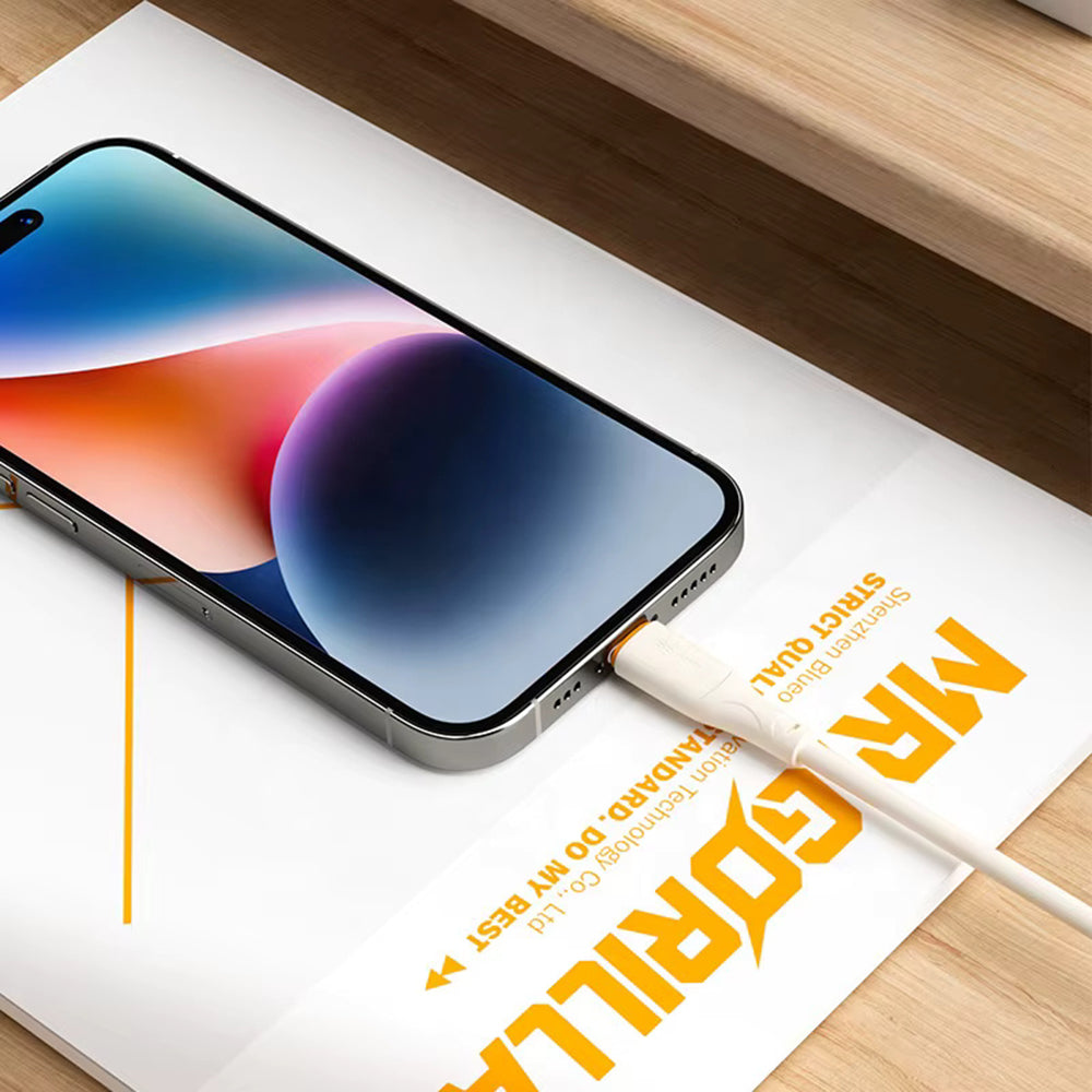 Blueo - Ape Lengend Cable - Type-C to Lightning, Fast Charging, 1.5m - Orange