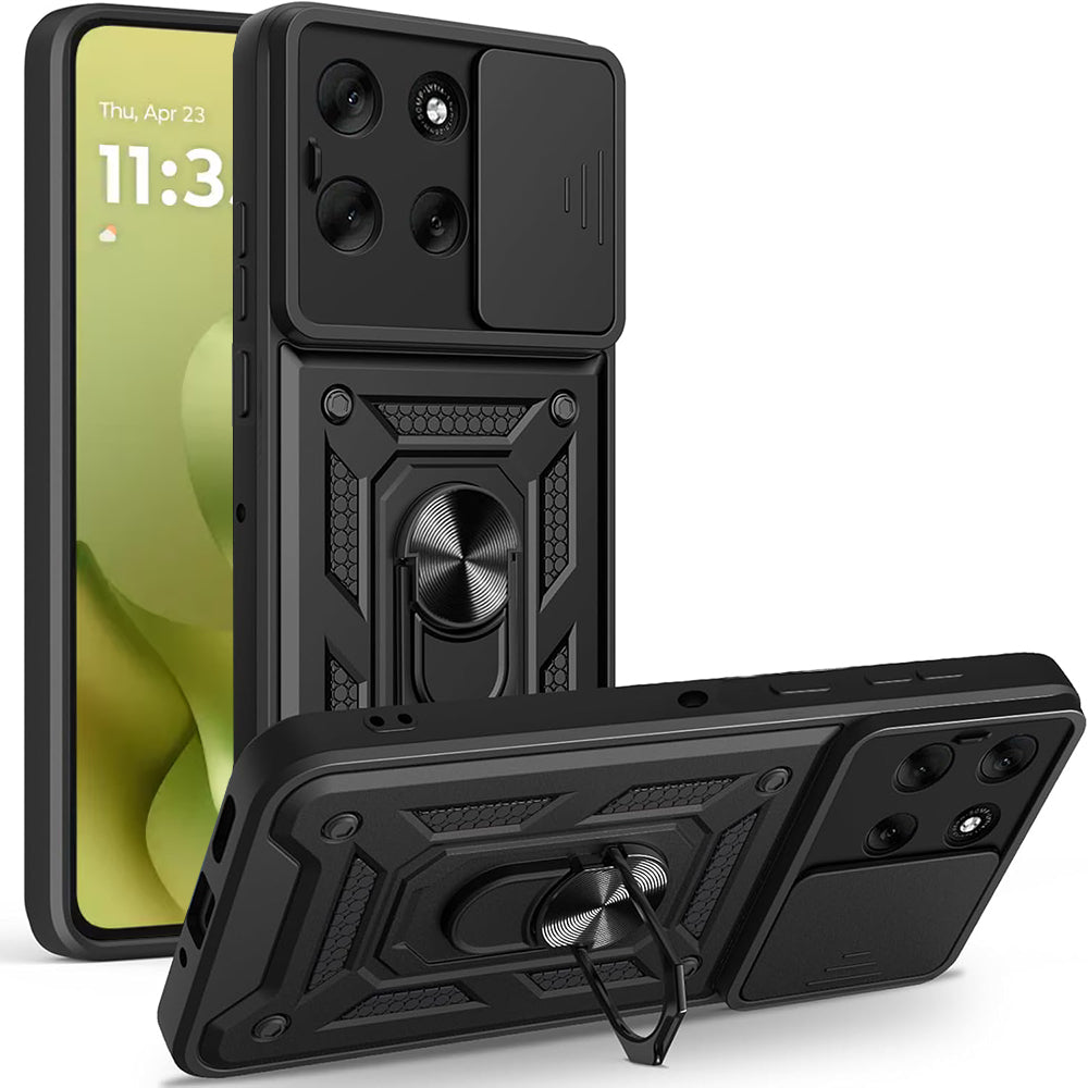 TechSuit Husa de protectie Techsuit CamShield Series compatibil cu Motorola Moto G86, Negru