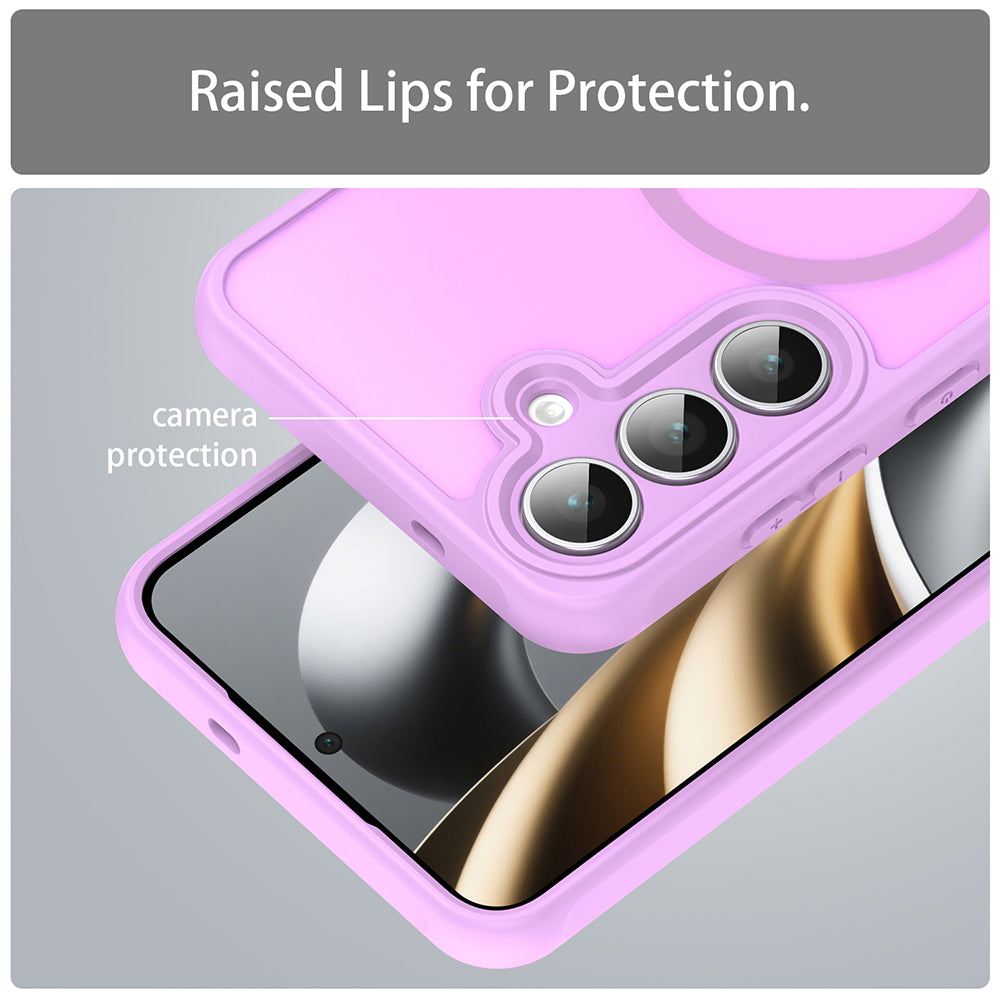 Techsuit - HaloFrost II MagSafe - Samsung Galaxy A17 5G / A17 4G / M17 / F17 - Pink