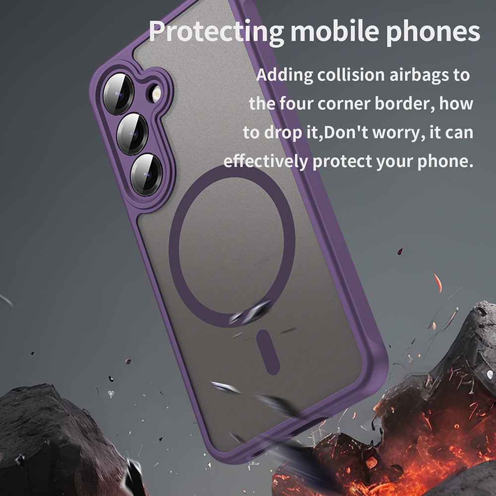 Techsuit - HaloFrost II MagSafe - Samsung Galaxy S25 FE - Purple