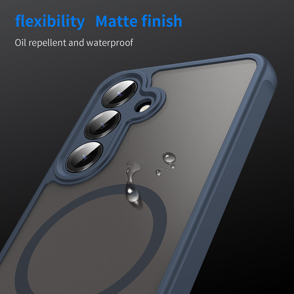 Techsuit - HaloFrost II MagSafe - Samsung Galaxy S25 FE - Navy Blue