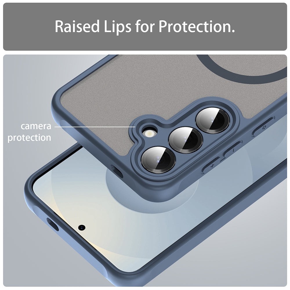 Techsuit - HaloFrost II MagSafe - Samsung Galaxy S25 FE - Navy Blue