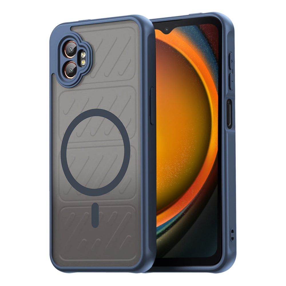 Techsuit - HaloFrost II MagSafe - Samsung Galaxy Xcover7 Pro - Navy Blue