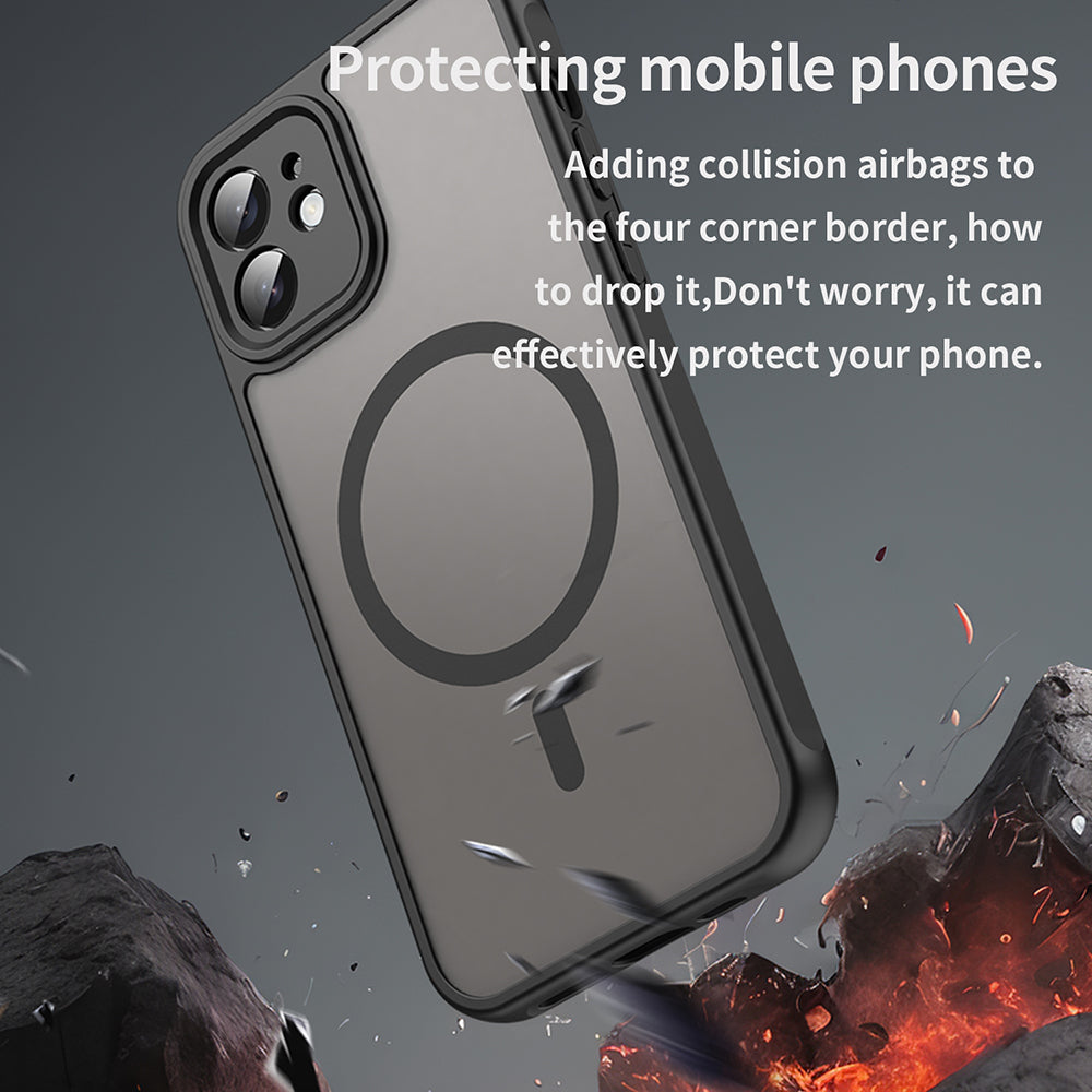 Techsuit - HaloFrost II MagSafe - iPhone 11 - Black