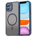 TechSuit Husa de protectie Techsuit HaloFrost II MagSafe compatibil cu iPhone 11, Bleumarin