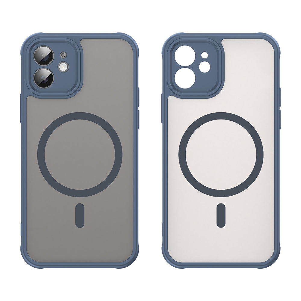 TechSuit Husa de protectie Techsuit HaloFrost II MagSafe compatibil cu iPhone 11, Bleumarin – imagine 2