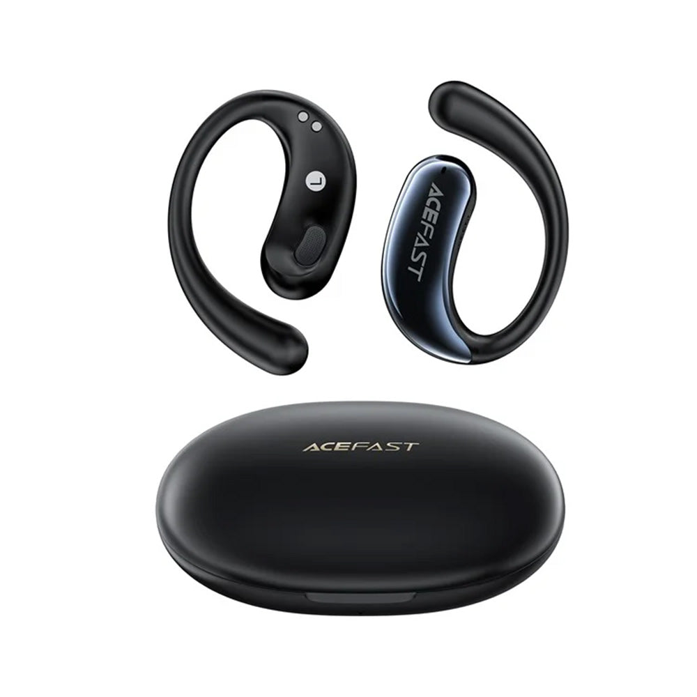 Acefast - Wireless Earbuds Acefit SE (FA005) - with Bass, Bluetooth V5.4, Noise Reduction, HD Calls, IPX4, 400mAh - Blac