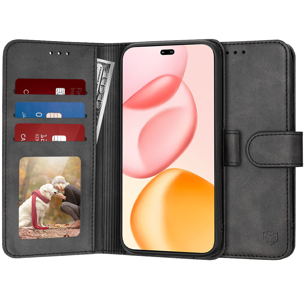 Techsuit - Diary Book - Honor 400 Pro - Black