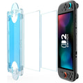 Techsuit - (2 pack) Premium Tempered Glass SwitchAura with Applicator (NS1) - for Nintendo Switch 2, 9H Resistant - Clea