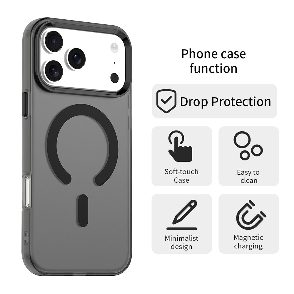 Techsuit - CandyCase MagSafe - iPhone 17 Pro Max - Black