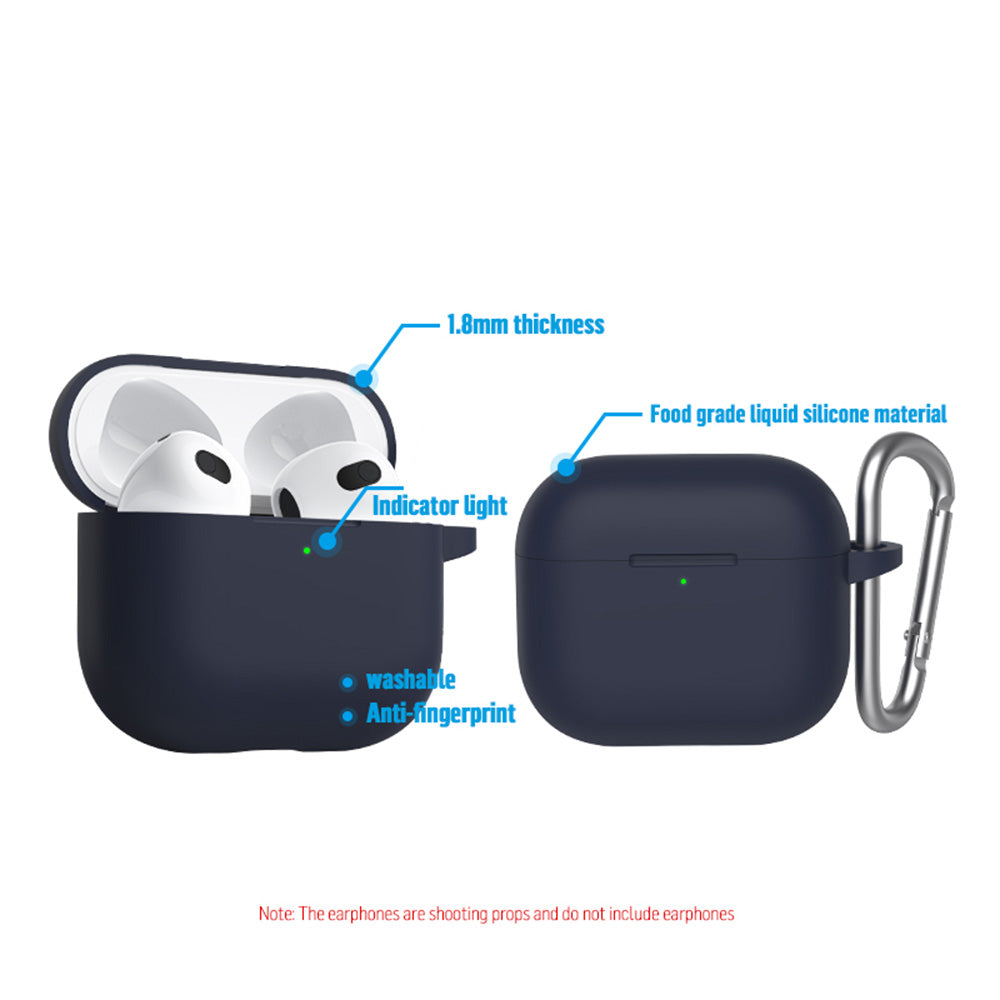 Blueo - Liquid Silicone Protect Case - for AirPods 3 - Sand Pink