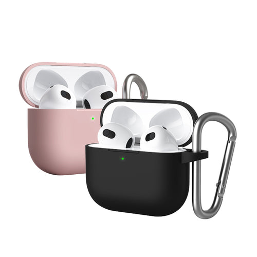 Blueo - Liquid Silicone Protect Case - for AirPods 3 - Black