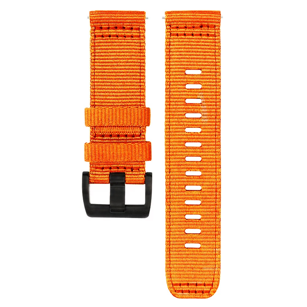Techsuit - Watchband 20mm (W070) - Samsung Galaxy Watch 4/5/Active 2, Huawei Watch GT 3 (42mm)/GT 3 Pro (43mm) - Orange 