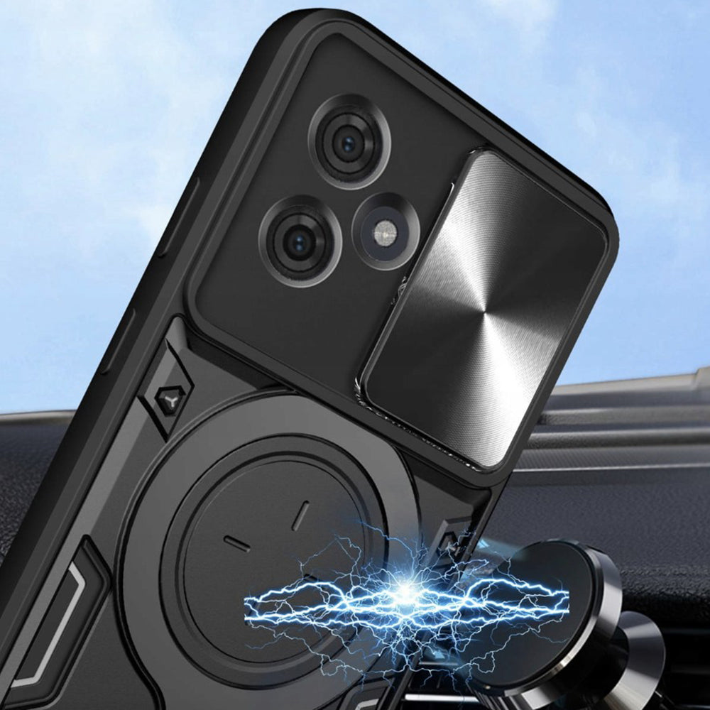 TechSuit Husa de protectie Techsuit CamGuard Pro compatibil cu Motorola Moto G86, Negru – imagine 4