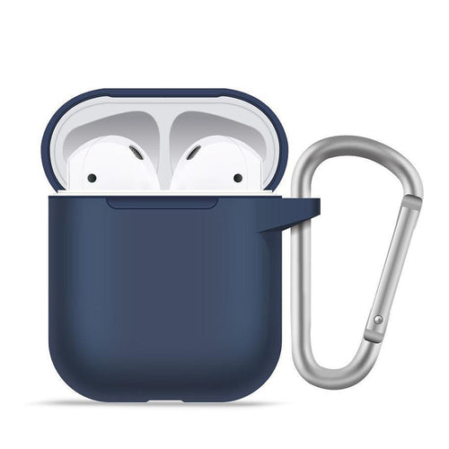 Blueo - Liquid Silicone Protect Case - for AirPods 1 - Navy Blue