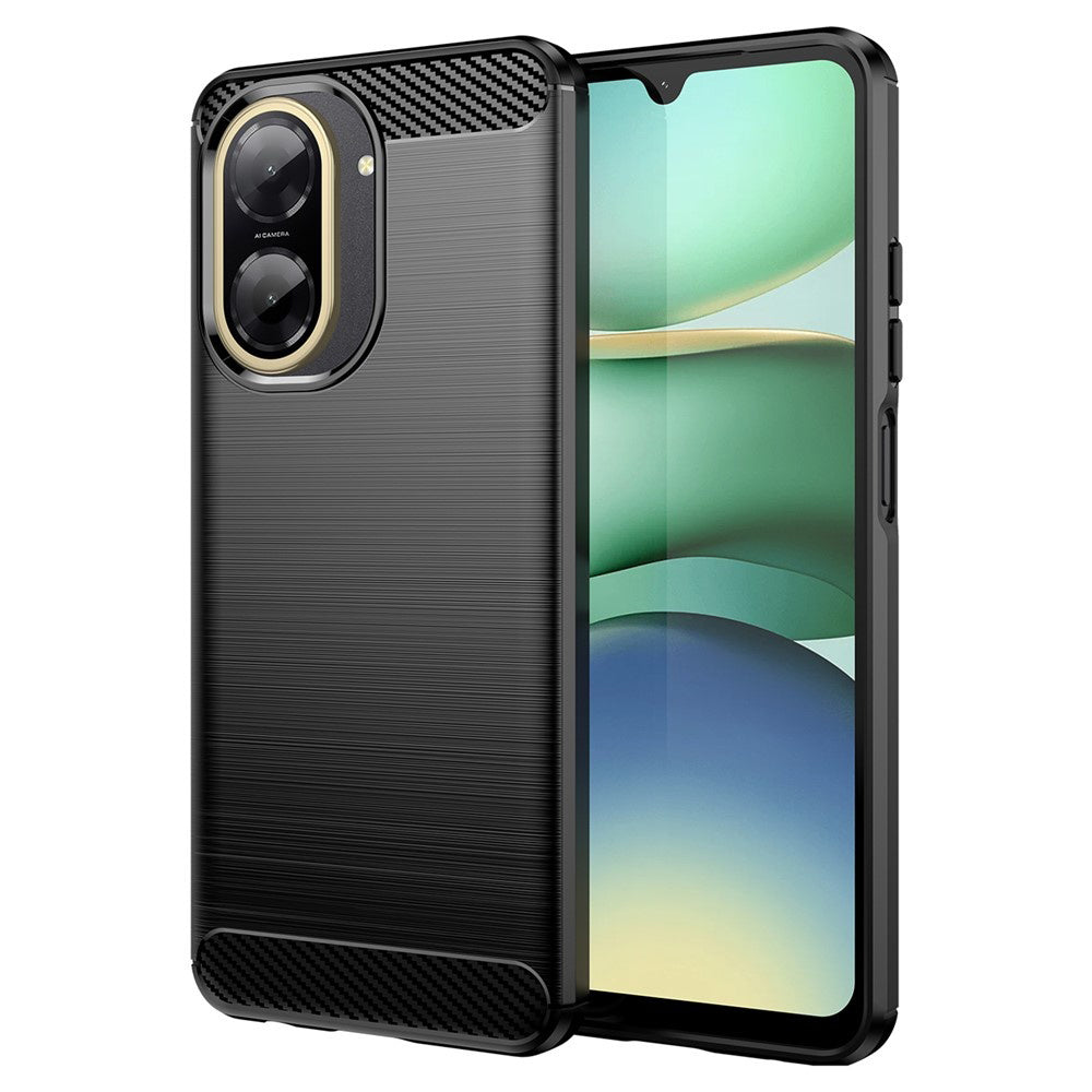 Techsuit - Carbon Silicone - Xiaomi Redmi A5 4G (Regional) - Black