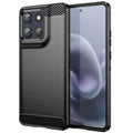 Techsuit - Carbon Silicone - Motorola Moto G86 - Black
