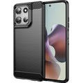 Techsuit - Carbon Silicone - Motorola Moto G56 - Black