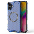 Techsuit - HoneyComb Shield MagSafe - iPhone 16 - Blue